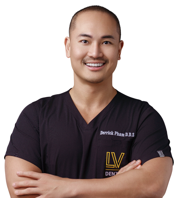 Dr. Derrick Pham, DDS in the LV Dental operatory
